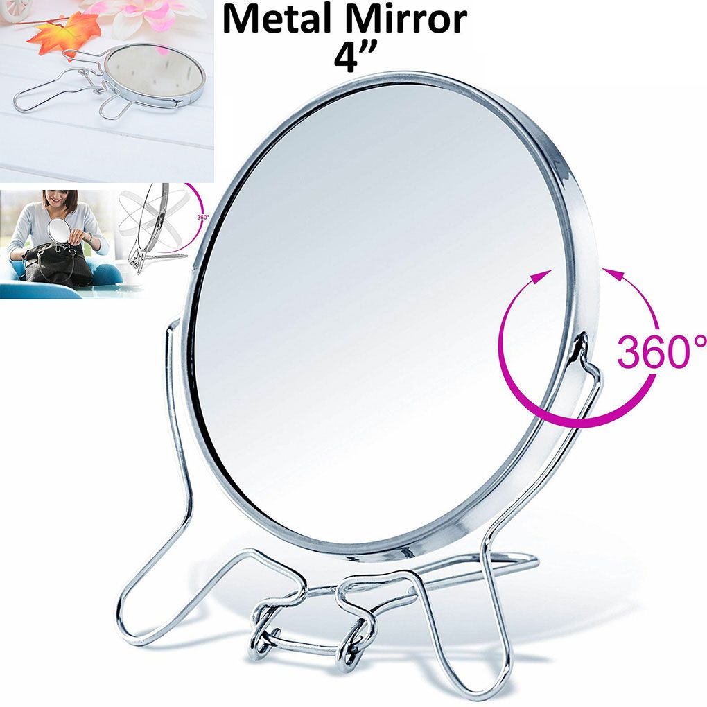 Makeup Cosmetic Mirror 360 Degree Rotation Two Side Mirror