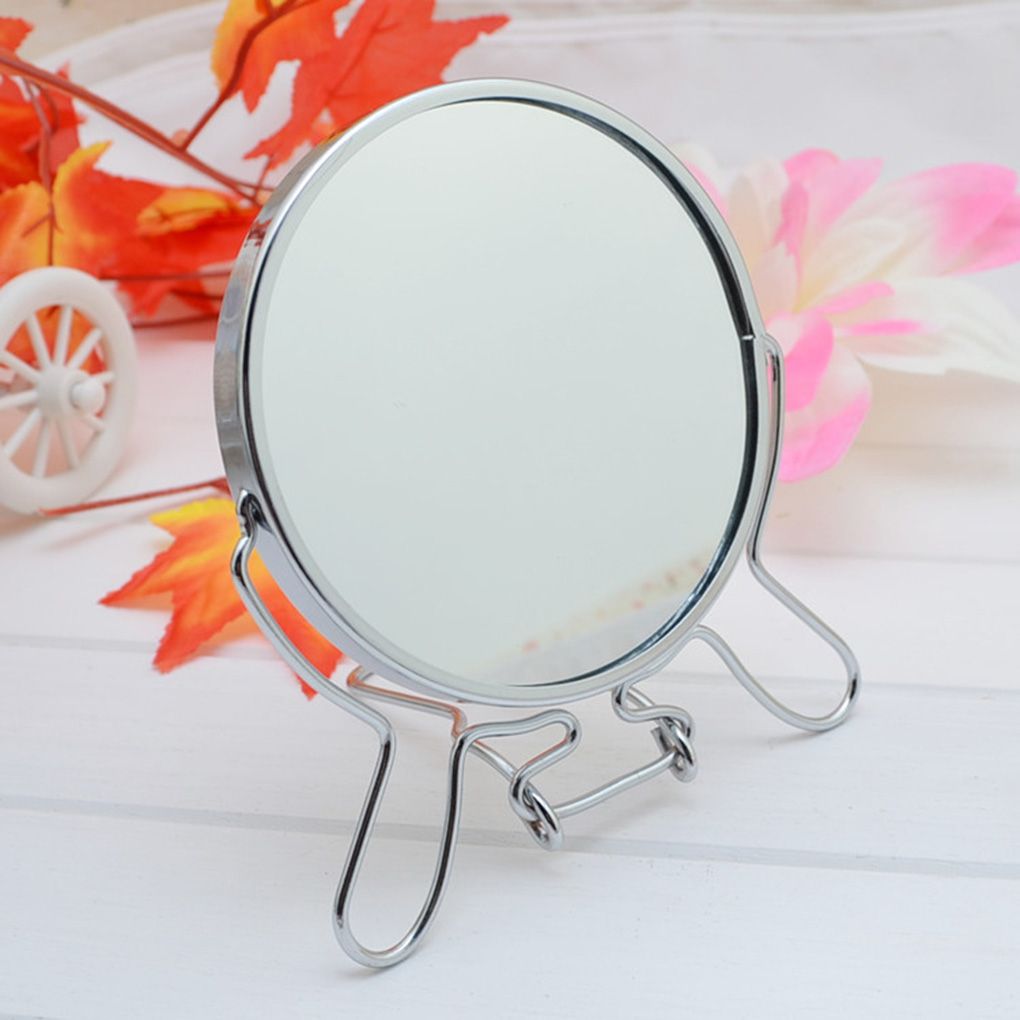 Makeup Cosmetic Mirror 360 Degree Rotation Two Side Mirror