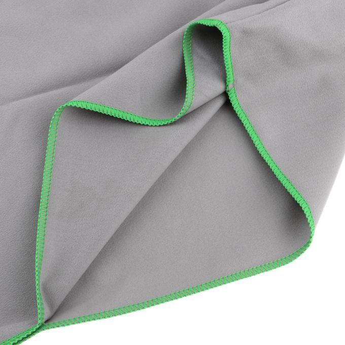 Unisex Beach Bath Surf Poncho Robe With Hood Wetsuit Changing Gray