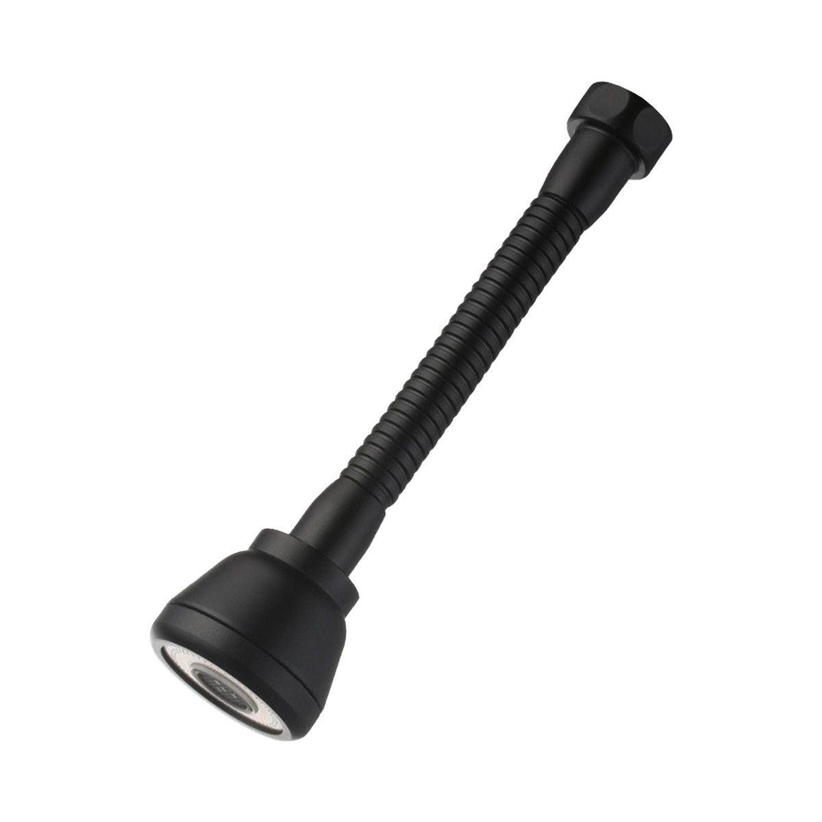 360° Rotatable Tap Head Faucet Extender Splash-Proof Kitchen Tap Sprayer with 3 Modes Water Saving Black Copper Water Tap Head