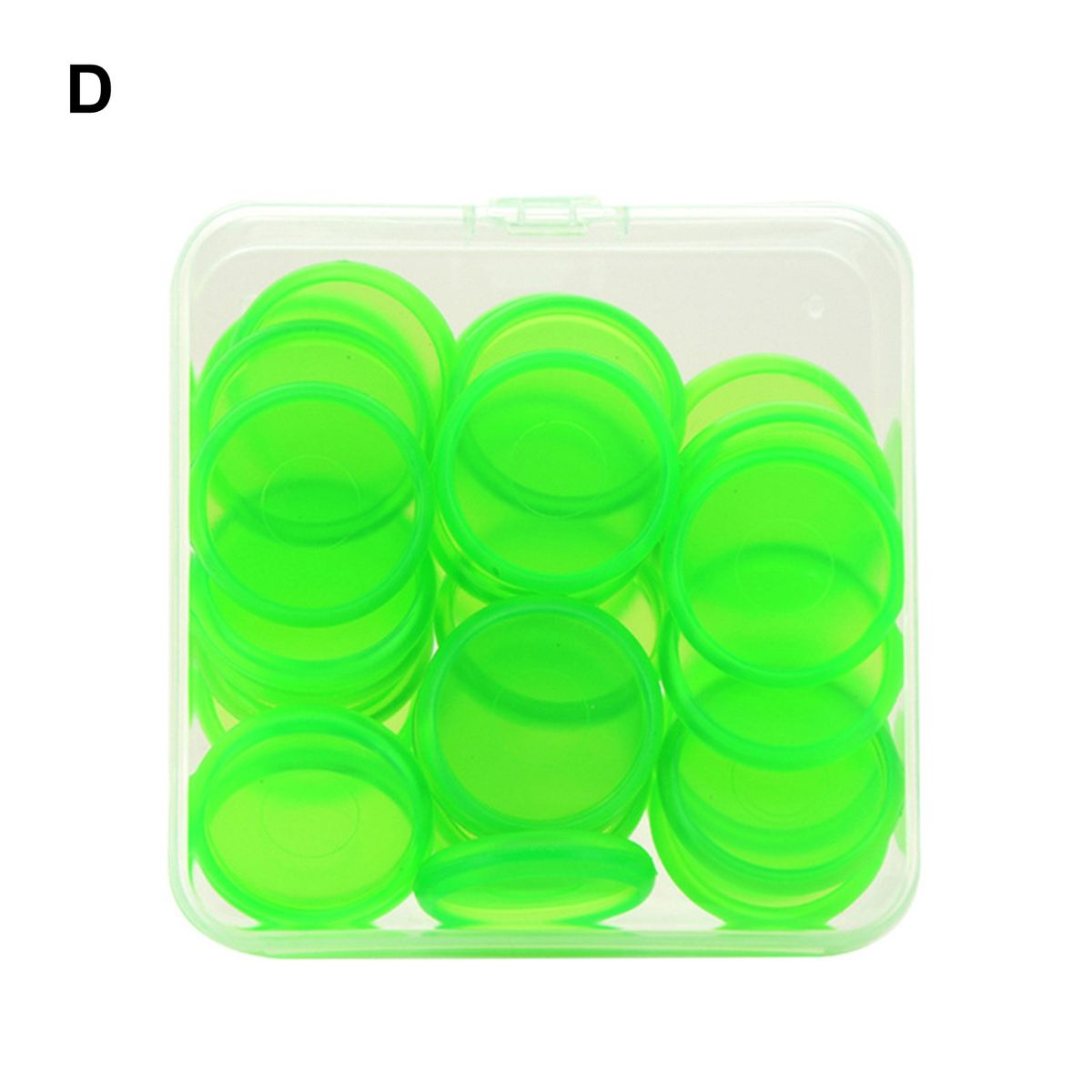 30 Pcs Loose Leaf Binder Rings Round Shape Round Shape D