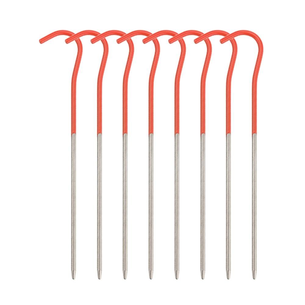 130mm/150mm Ultralight Titanium Alloy Tent Pegs Camping Hiking Tent Nails Stakes Anchors