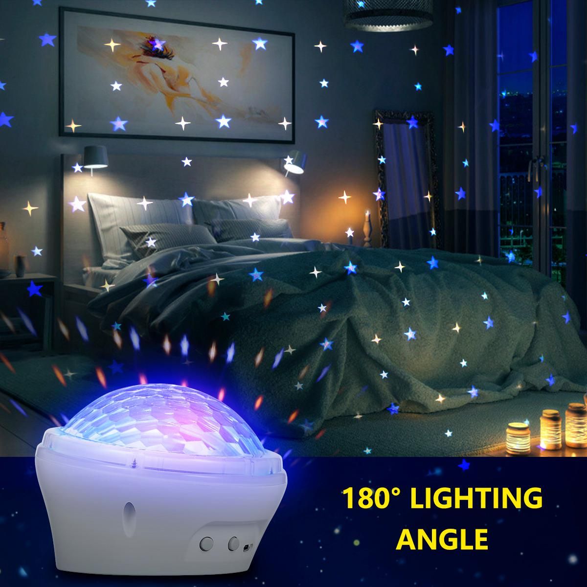 Tomshine Star Projector Night Light 4 Lighting Modes with Timer Setting Ambiance Light for Bedroom and Perfect Gift Choice