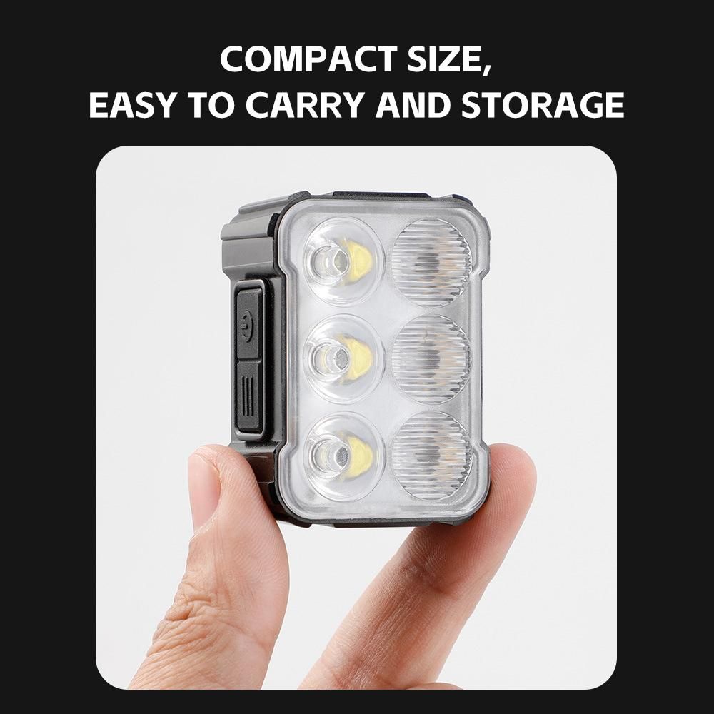 Rechargeable Bike Lights Set Front and Rear Waterproof Bike Lights for Night Riding