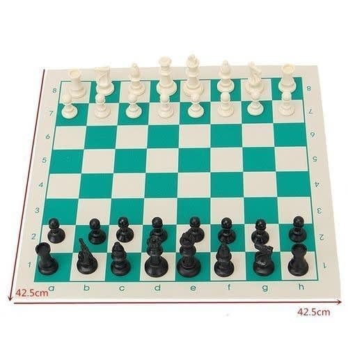 Tournament Size Chess Set Game - Plastic