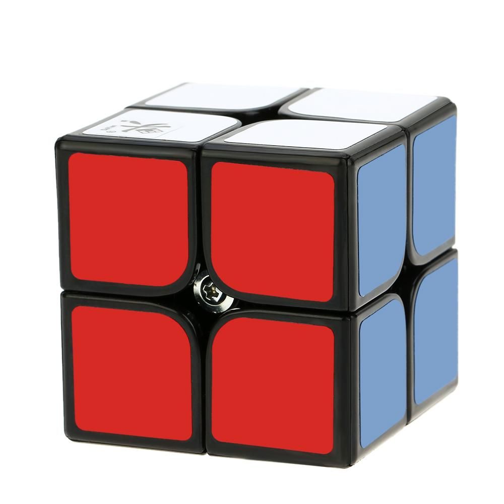 Dayan Zhanchi 2 * 2 Magic Cube Speed Cubo Anti-POP Structure 6 Color Solid Eco-friendly Plastics Cube Puzzle Black Ground 50 MM