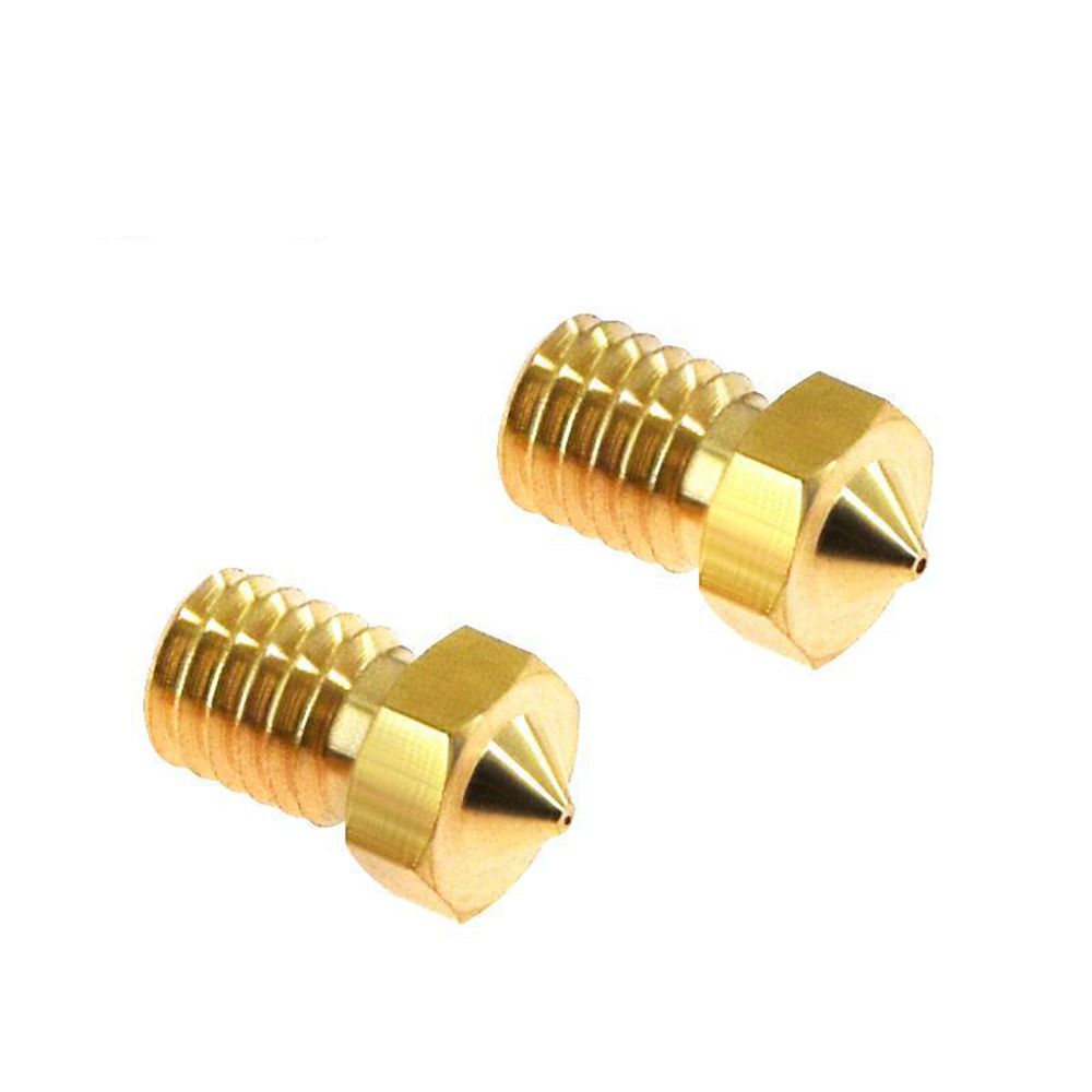 10pcs/lot V6 Nozzle 1.75mm Stainless Steel/ Brass Nozzles
