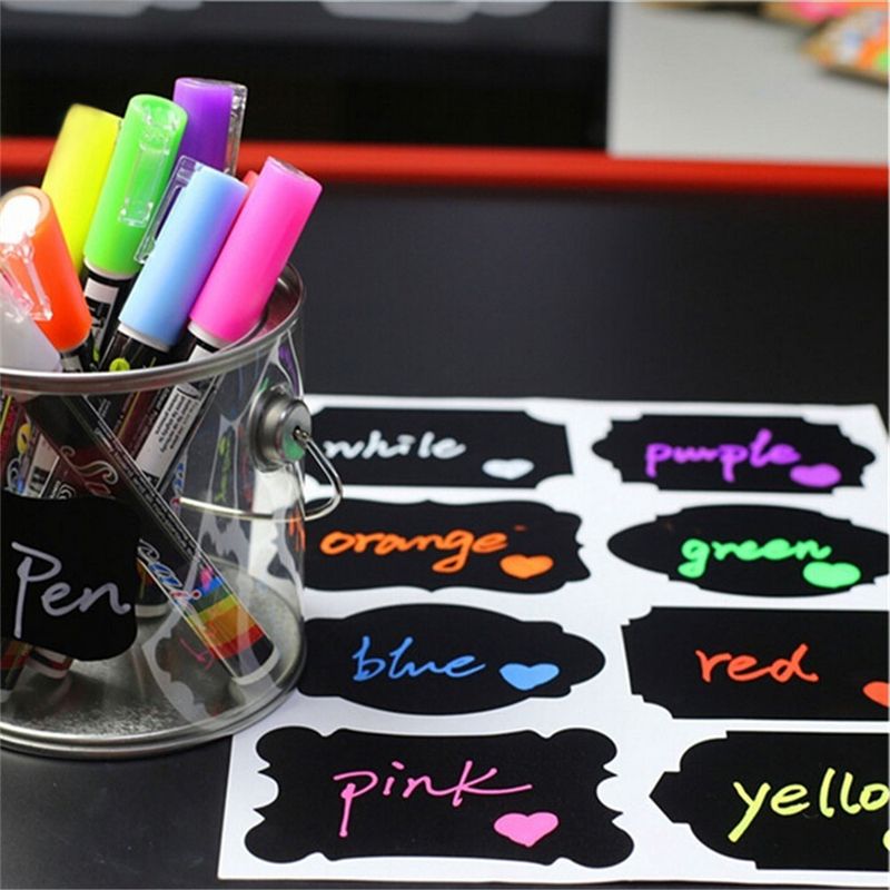 8 Colors White Board Maker Pen Erasable Glass Cera