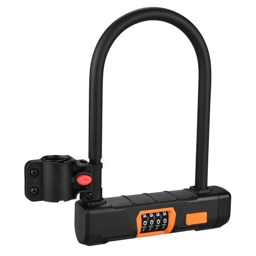 Bicycle U Lock Anti-theft Bike Password Lock Heavy Duty