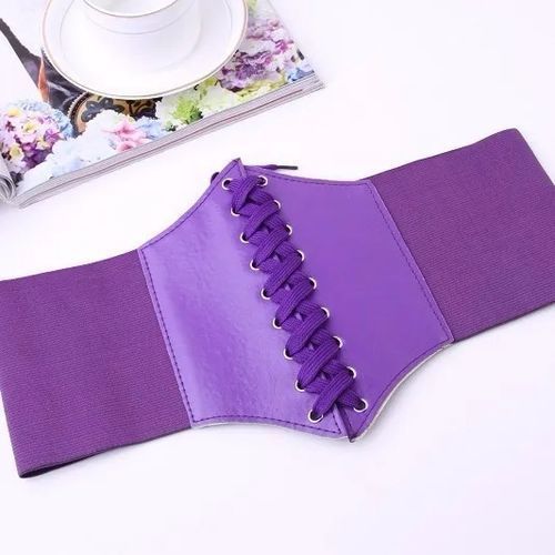 Shaping Girdle Corset Wide Pu Leather Slimming Body Belts For Women