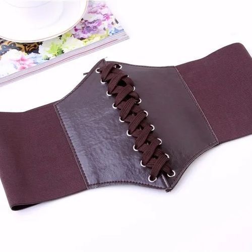 Shaping Girdle Corset Wide Pu Leather Slimming Body Belts For Women