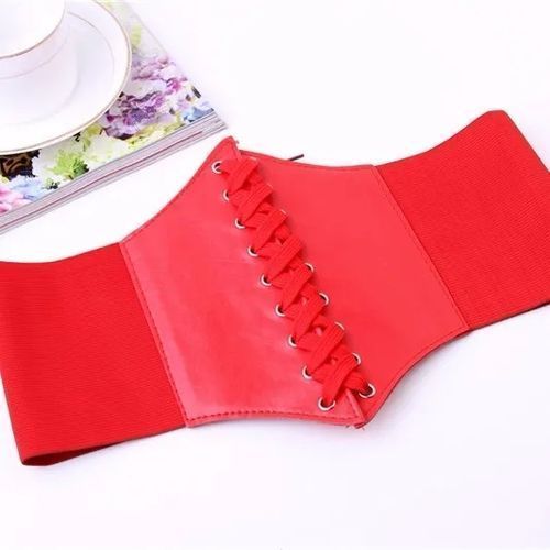 Shaping Girdle Corset Wide Pu Leather Slimming Body Belts For Women