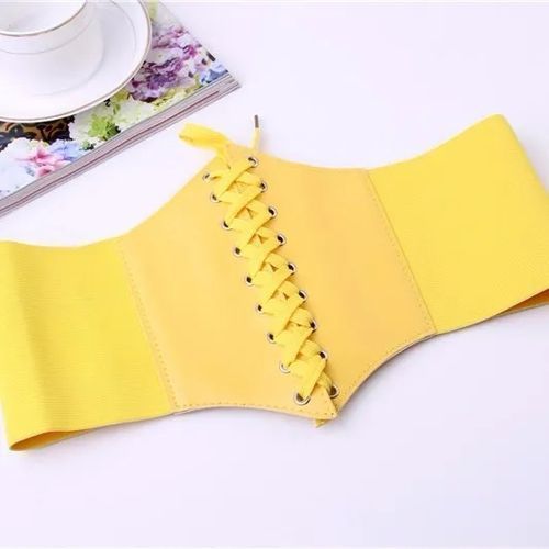 Shaping Girdle Corset Wide Pu Leather Slimming Body Belts For Women