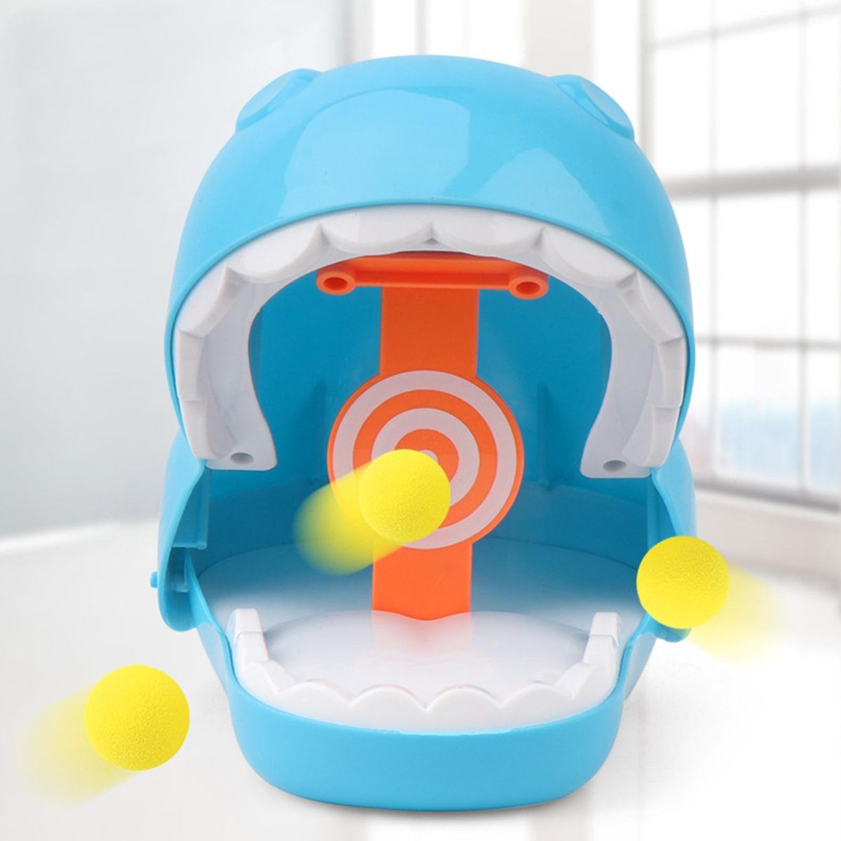 1 Set Kids Dinosaur Toy Kids Dinosaur Air Powered Target Toy Blue