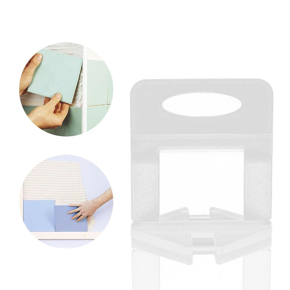 500 x Plastic Tile Leveling Equalizer Spacer Clips Wall