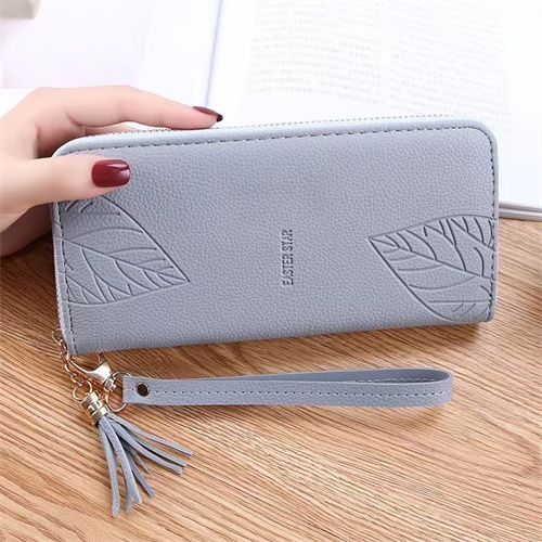 Ladies Long Wrist Bag Multifunction Zipper Large Capacity Wallet