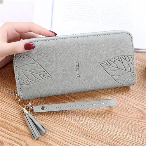Ladies Long Wrist Bag Multifunction Zipper Large Capacity Wallet