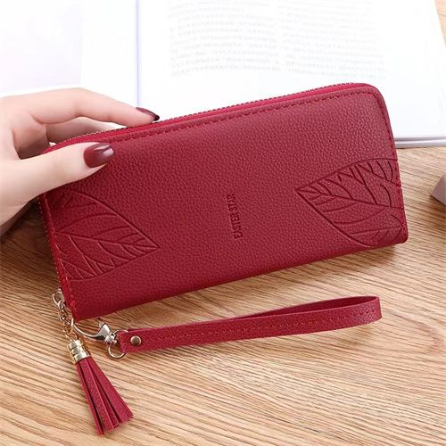Ladies Long Wrist Bag Multifunction Zipper Large Capacity Wallet