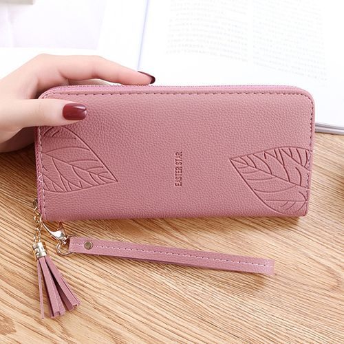 Ladies Long Wrist Bag Multifunction Zipper Large Capacity Wallet
