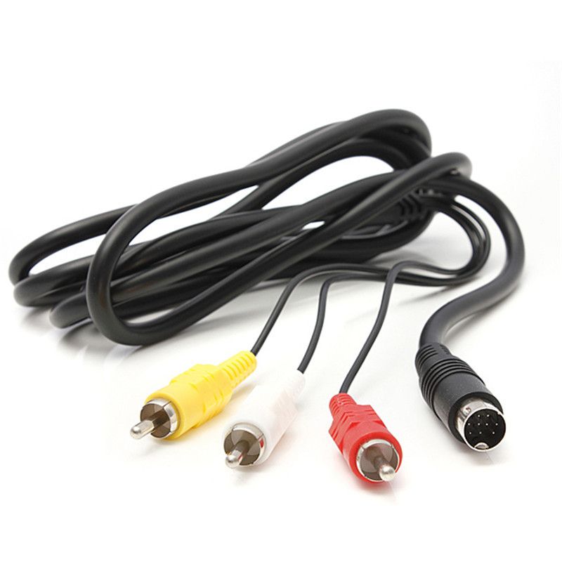 1.8m / 6Ft Cable For Sega Megadrive 2 AV TV Cable-
