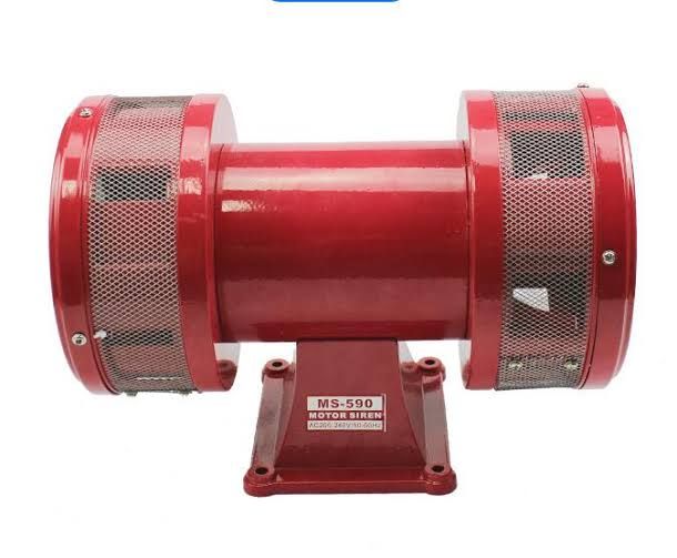 Motor Driven Air Raid Horn Fire Emergency Security Alarm