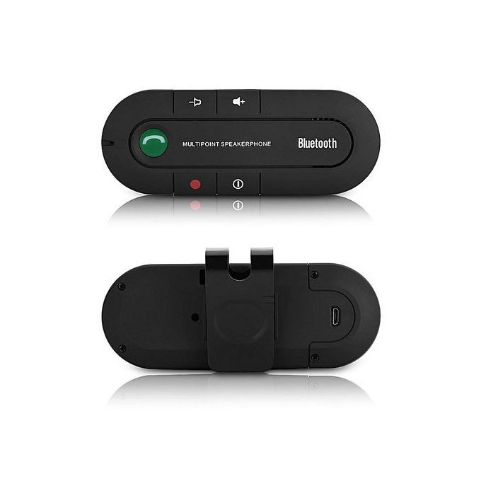 [Buy 1 Get 1 Free Gift] Wireless Bluetooth Handsfree Multipoint Speakerphone Speaker Car Kit Visor Clip HT-S