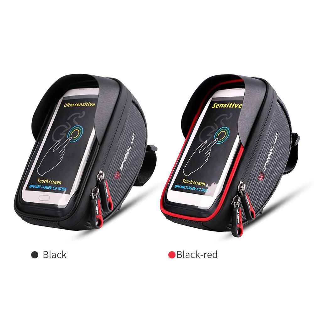 Bike Front Bag Bicycle Cycling Phone Holder Bike Touchscreen Phone Case MTB Bike Storage Bag Handlebar Phone Pack