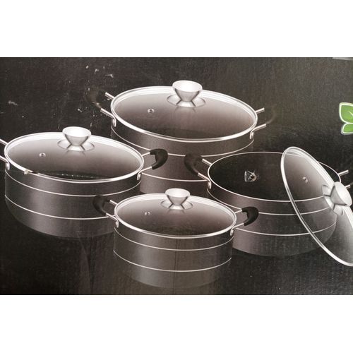 4 Set- Large Size Non-Stick Pots