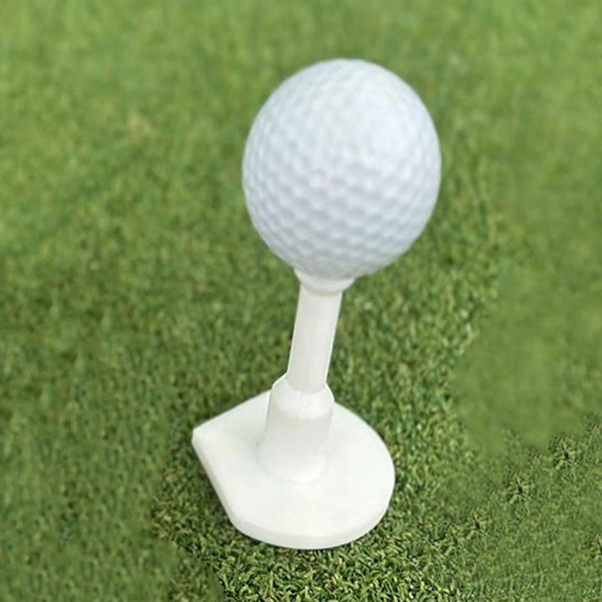 4Pcs Golf Ball Bases Small Golf Ball Stand Holder Tees White