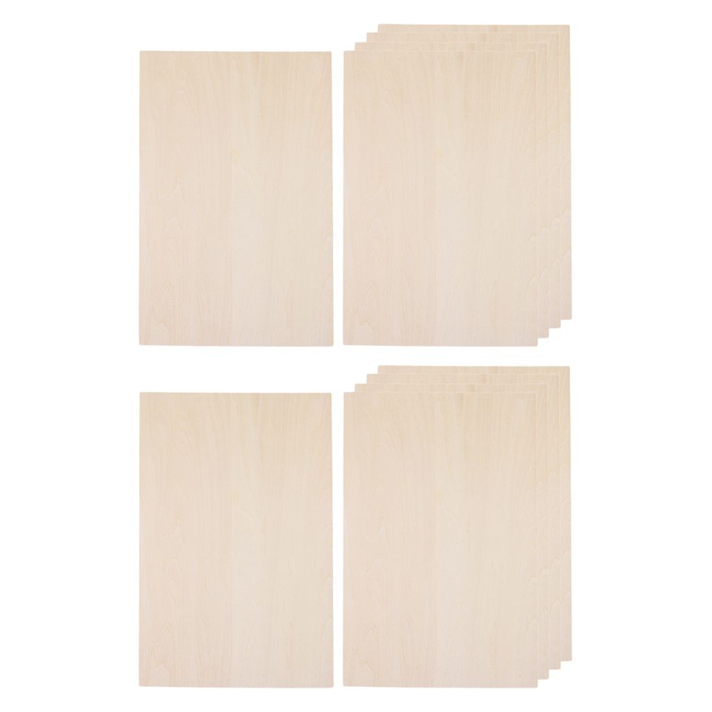 20Pcs Balsa Wood Sheets Woodworking For DIY  Table Supplies 50x200x1