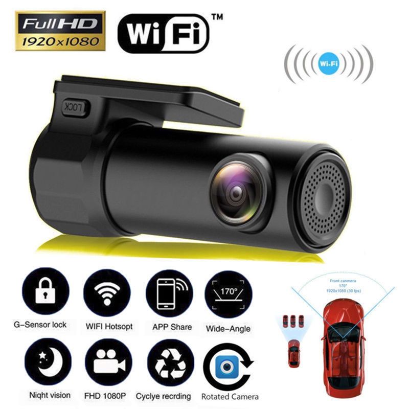 Vodool Smart Wifi Car Dvr Camera 5mp Full Hd 1080p Driving