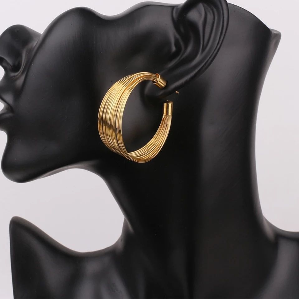 Quality Wire Costume Women Jewelry Set Accessories Female Gold Necklace Sets