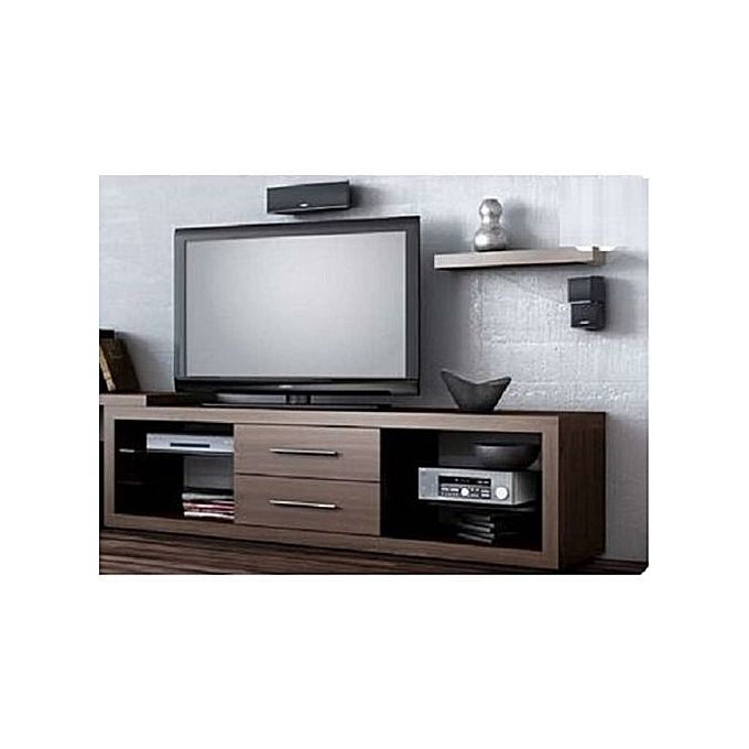 TV Stand With Center Drawers (Delivery Within Lagos Only)