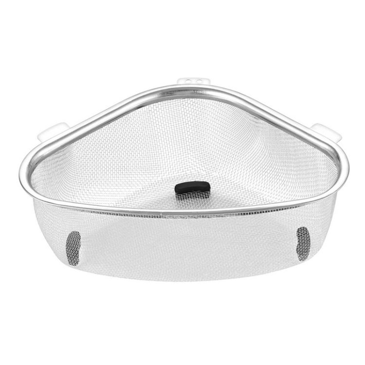 Kitchen Triangle Sink Drain Basket, Style: Standing Hanging