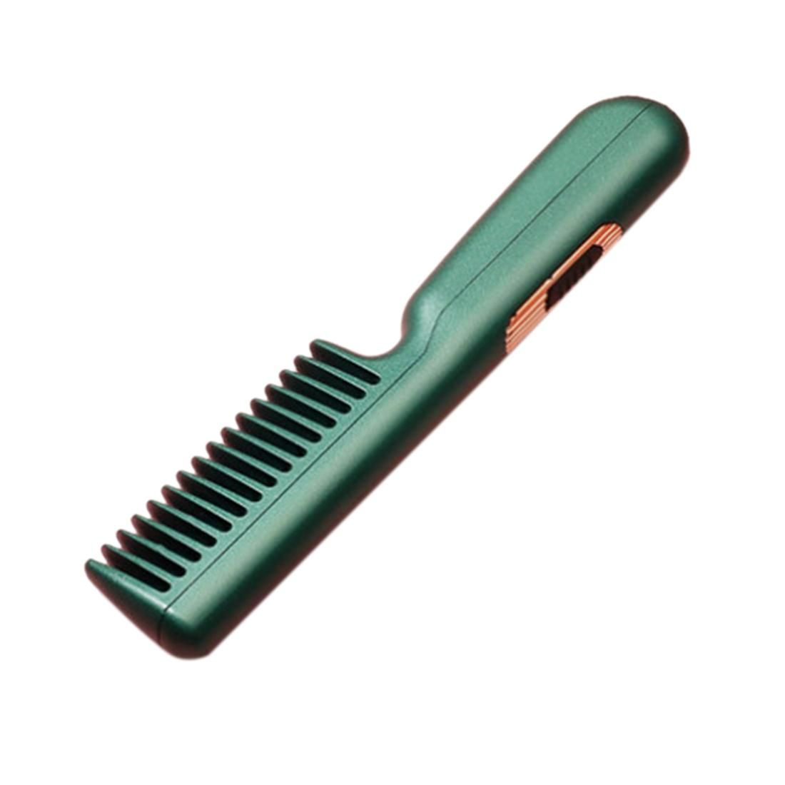 Electric Cordless Hair Straightener and Curling 2 in 1 Dry