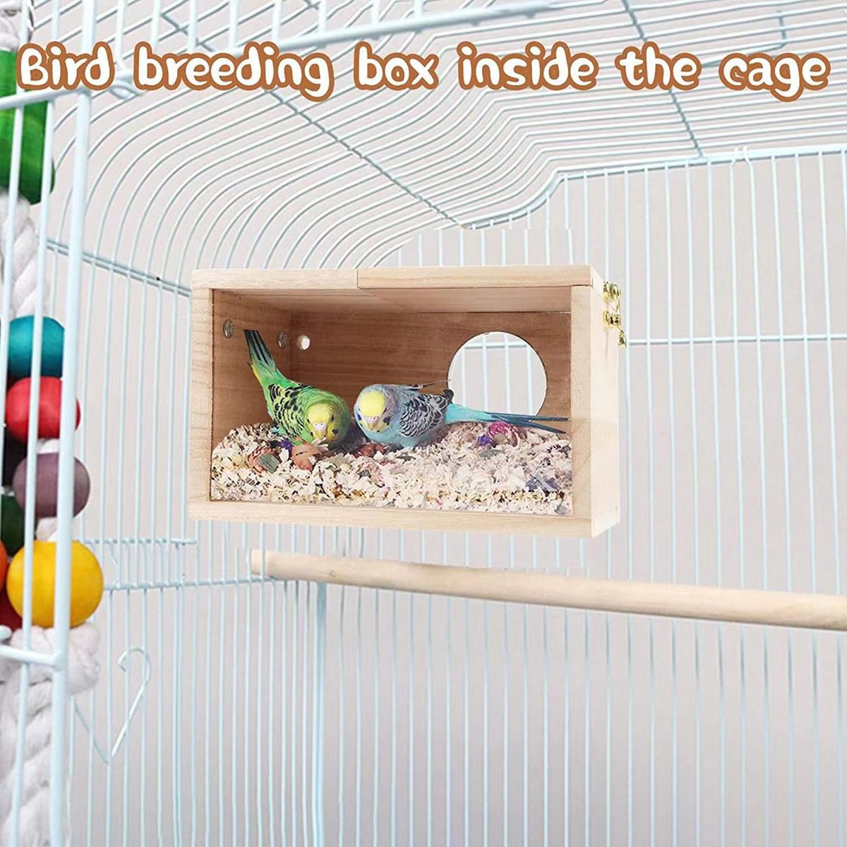 1 Set Bird House Parakeet Parrot Bird Nest