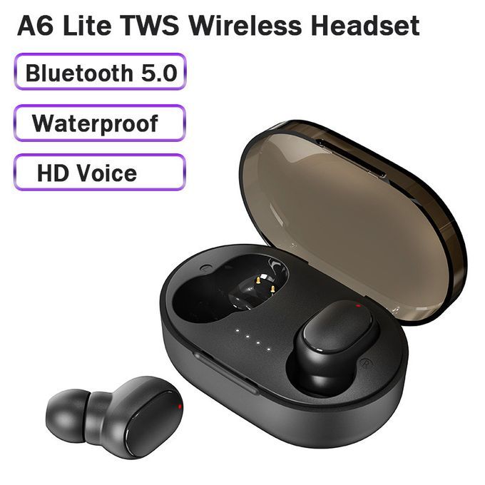 TWS Wireless Headphones 5.0 Noise Canceling Headset Stereo Music In-Ear Headphones