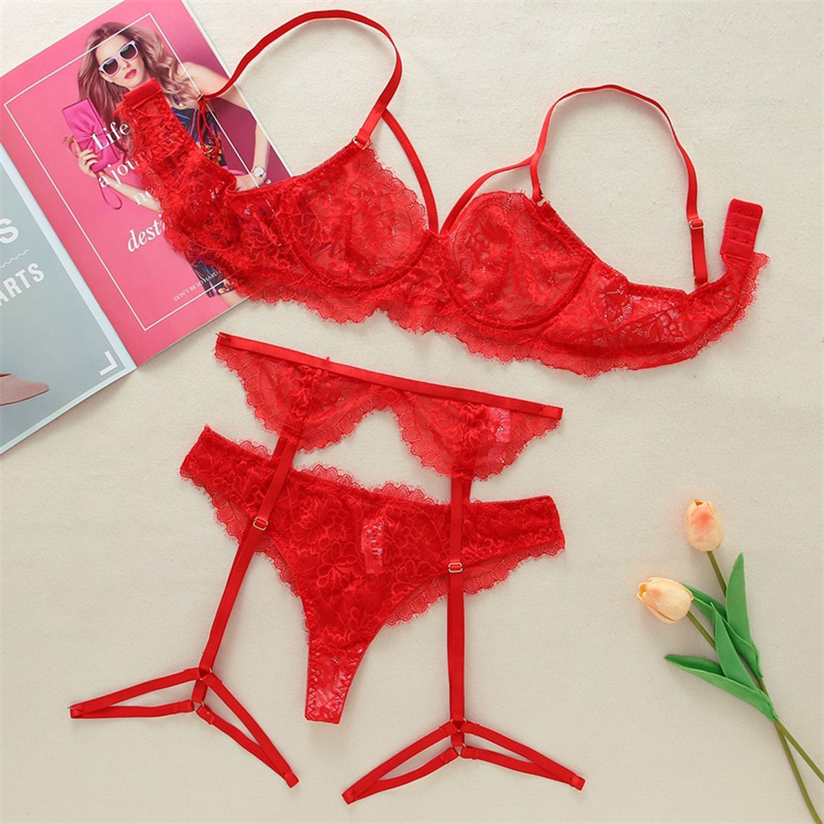Underwear Sexy Ladies Babydoll Sexy Costumes Lenceria Sensual Mujer A