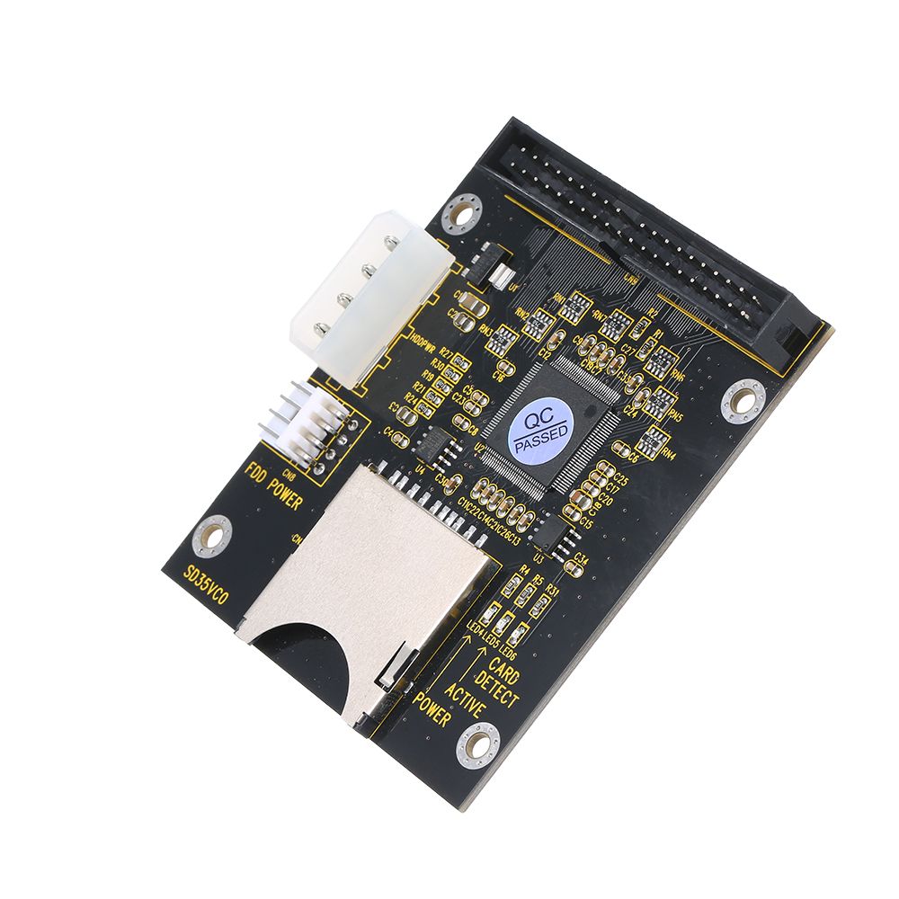 5V SD Memory Card To IDE 3.5in 40 Pin Disk Driver Converter