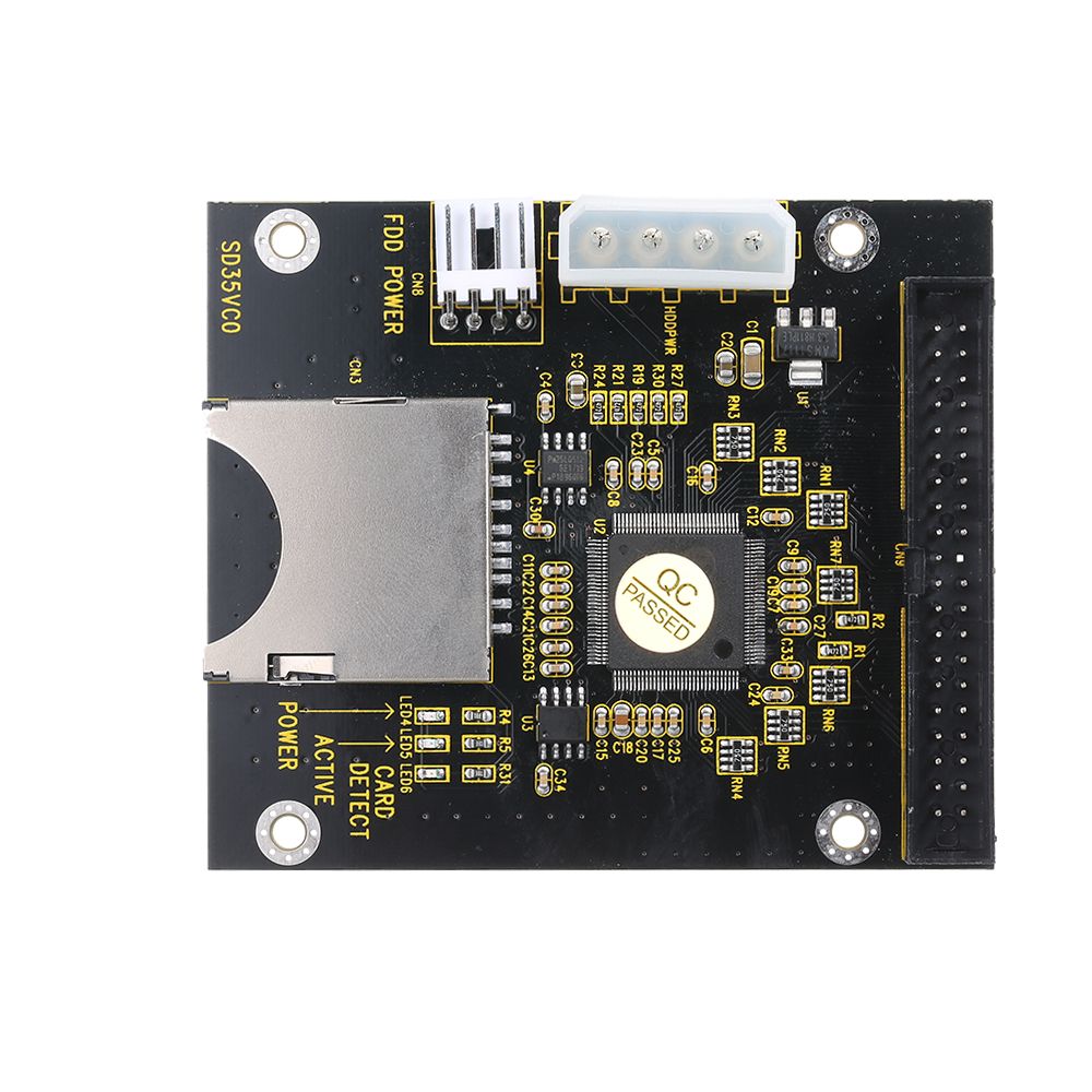 5V SD Memory Card To IDE 3.5in 40 Pin Disk Driver Converter