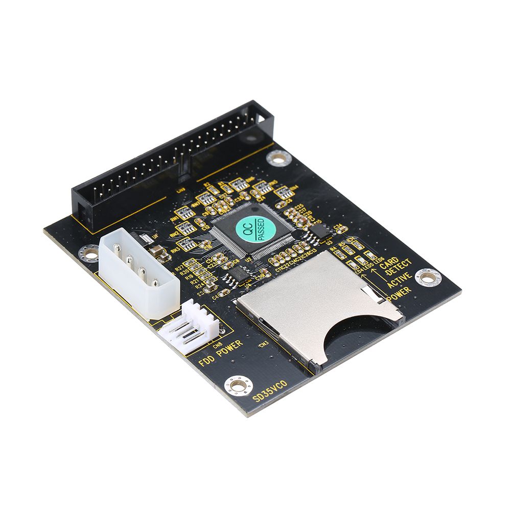 5V SD Memory Card To IDE 3.5in 40 Pin Disk Driver Converter