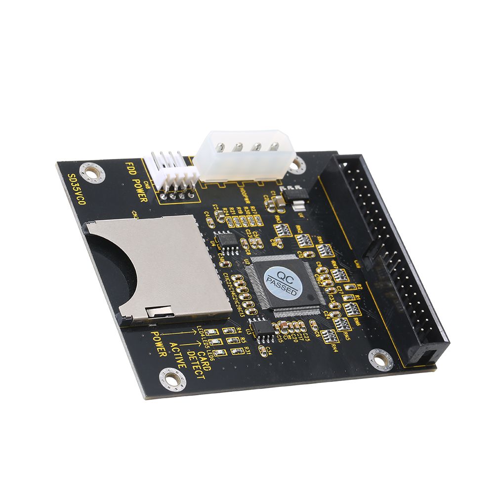 5V SD Memory Card To IDE 3.5in 40 Pin Disk Driver Converter