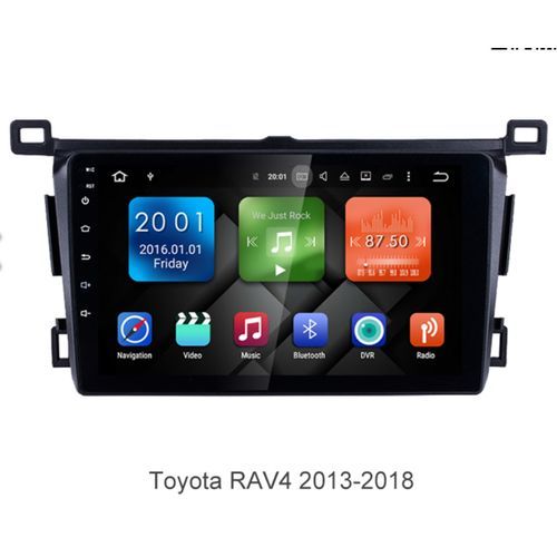 Toyota RAV4 2013-2016 Android 9inches Car Player With Reverse Camera