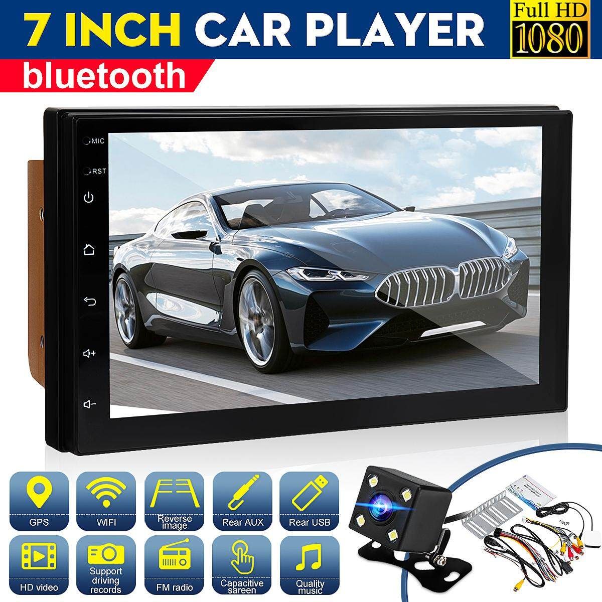 7'' 2 Din Android 8.1 Touch Screen Car Player Radio Stereo Wifi Bluetooth GPS