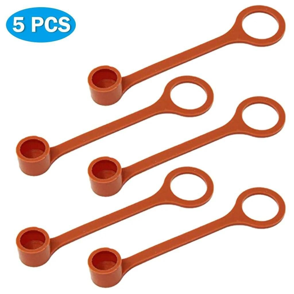 5pcs Blow Rubber Off Caps For Ansul R102 And Hood Systems Silicone Protective Cap Update Home Improvement Tools Garden Home