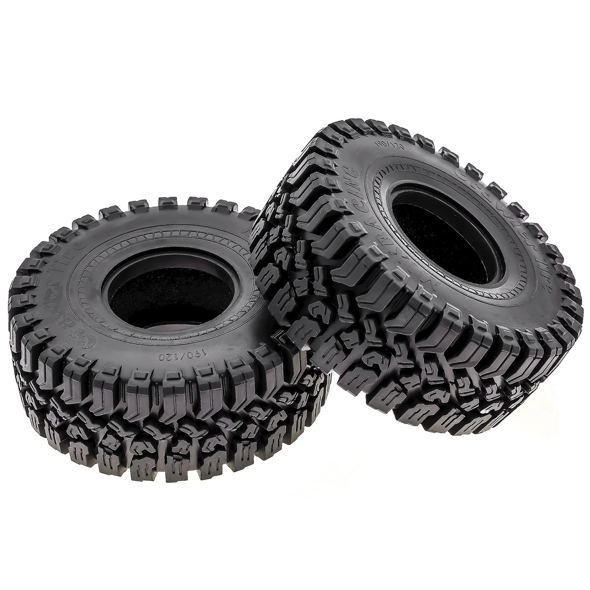 Remote Control Crawler Rubber Car Tires 1.9inch 120*45*48mm