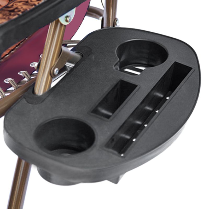 15 Inch Plastic Cup Holder Folding Deck Chair Side Table