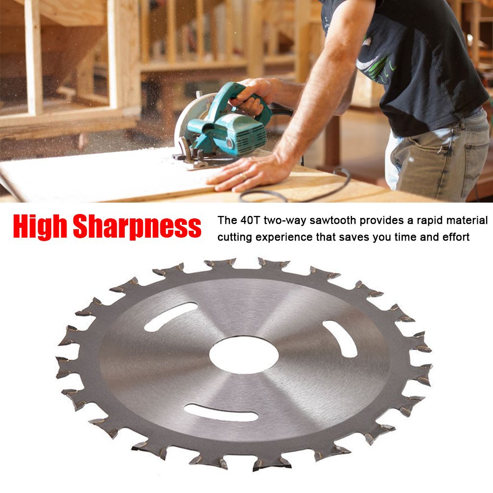 110Mm Diameter 20Mm Bore 40T Multifunctional Wood Cutting