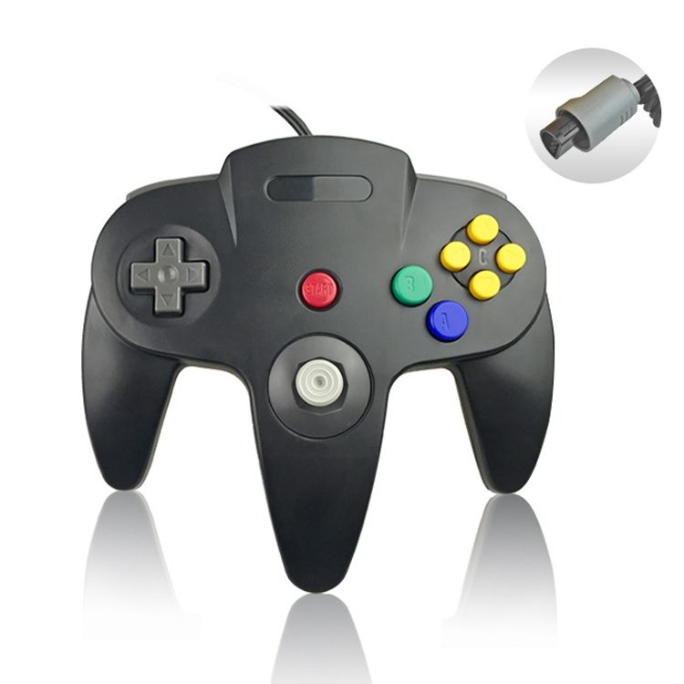 For Nintendo N64 Wired Game Controller Game Pad