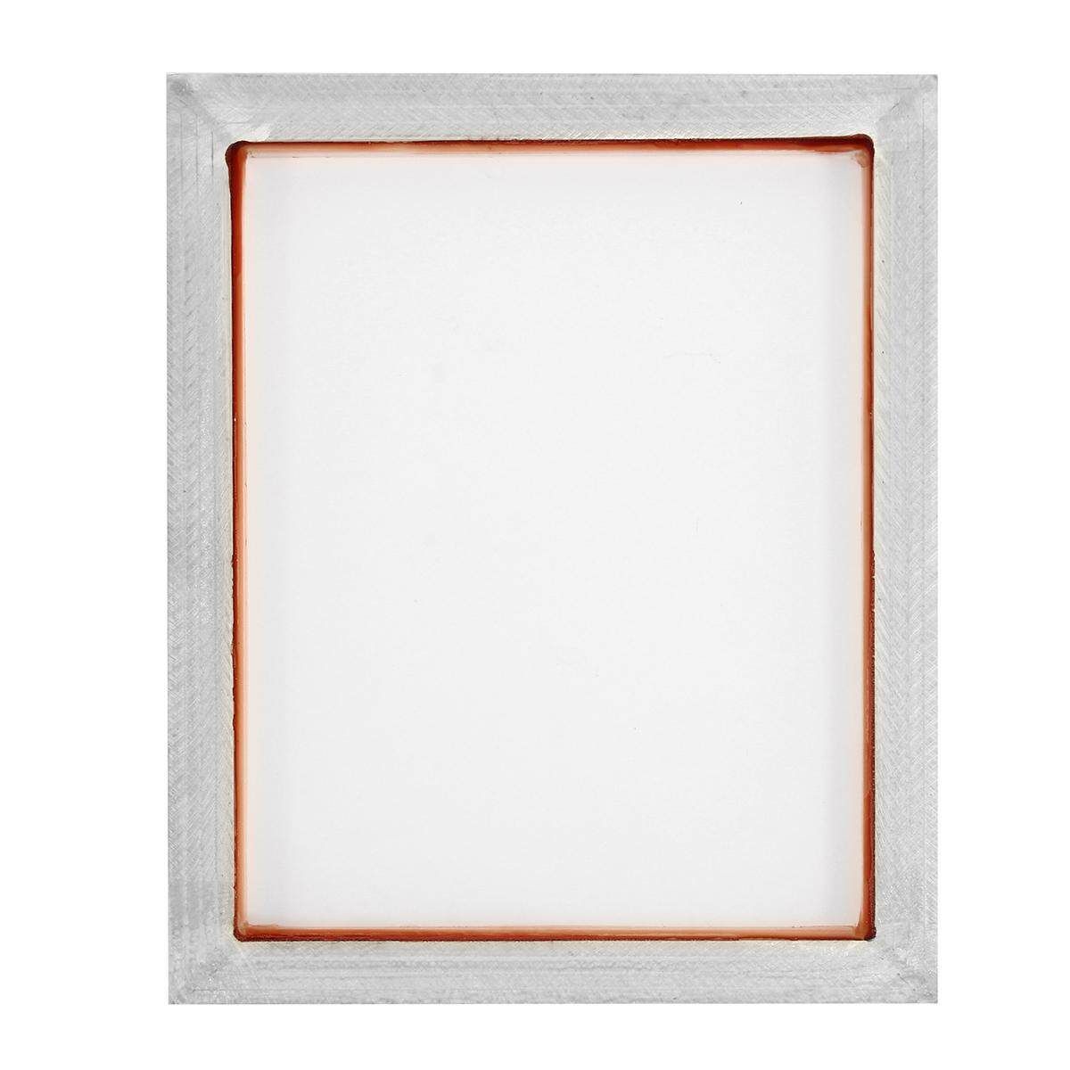 6Pcs 14''x10'' Aluminium Alloy Silk Screen Printing Frame W 110 White Mesh Count